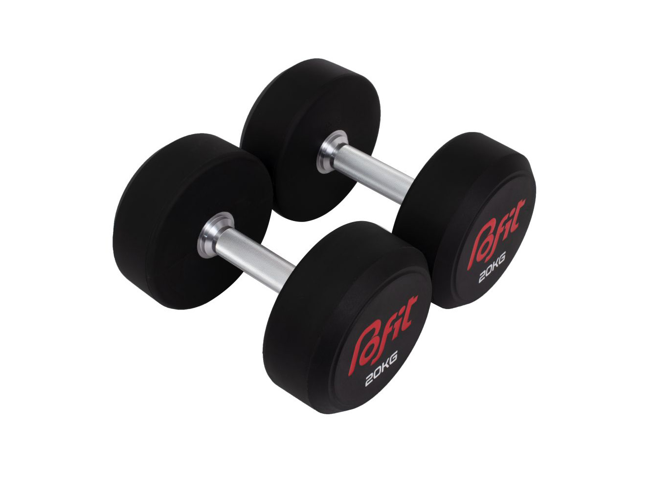 CLASSIC RUBBER  DUMBBELLS (6)