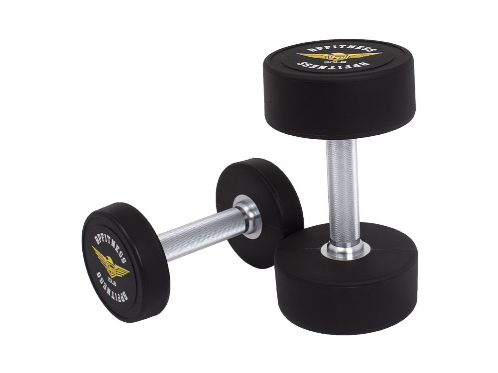 Factory Wholesale Fitness Gym Custom Logo CPU Dumbbell Set