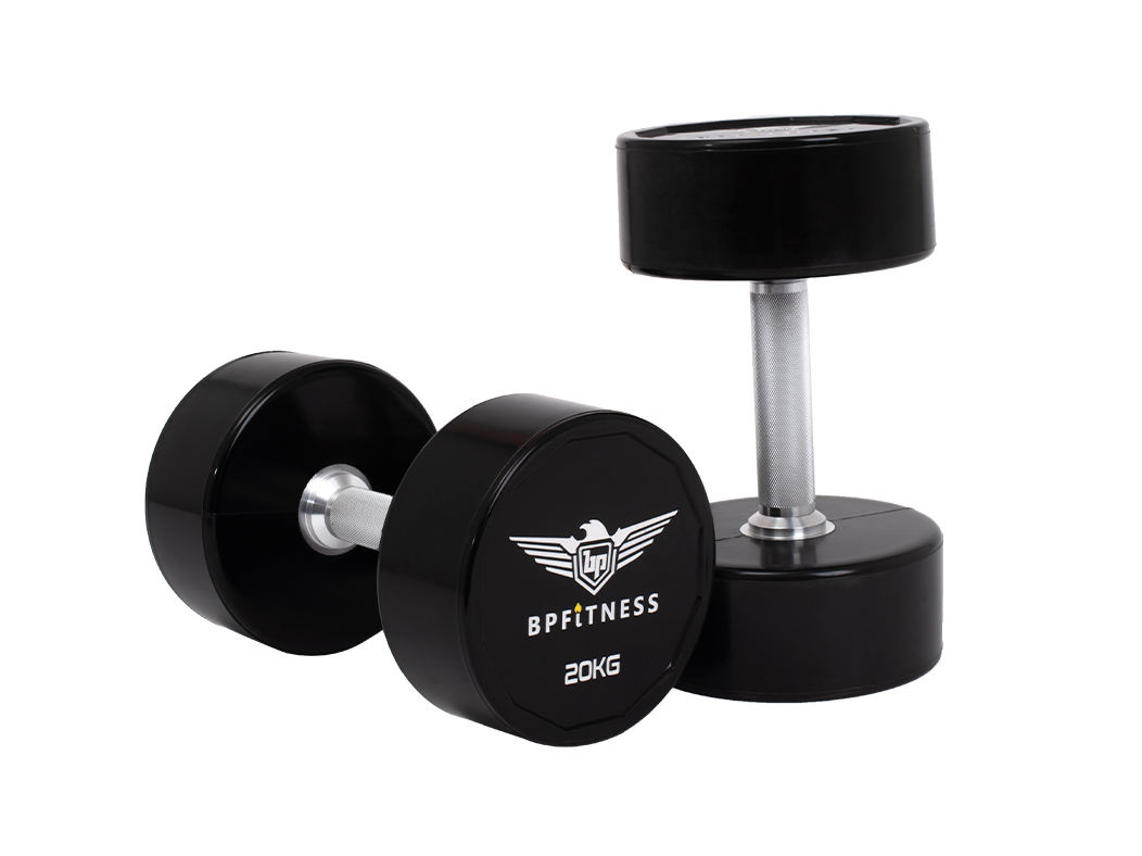 Factory Wholesale Fitness Inner 12 Side Laser CPU Dumbbells Set